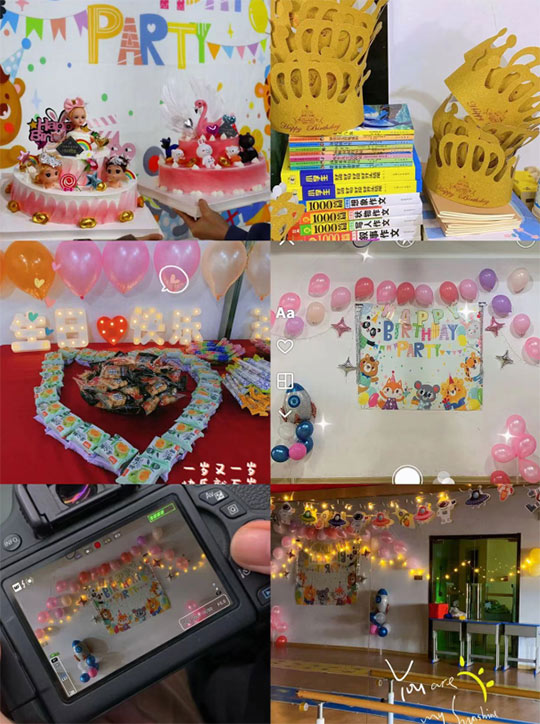 晋级托管学堂四月生日会——何其有幸，陪你成长