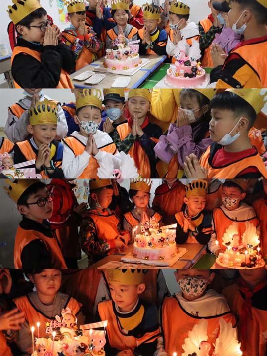 晋级托管学堂四月生日会——何其有幸，陪你成长