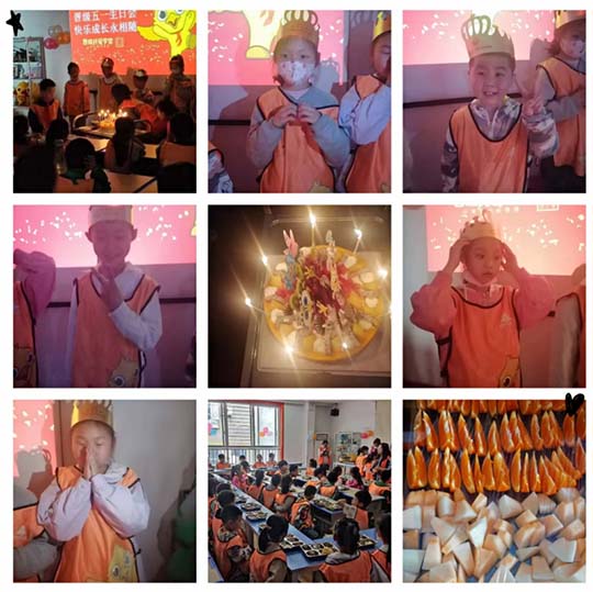 晋级托管学堂四月生日会——何其有幸，陪你成长
