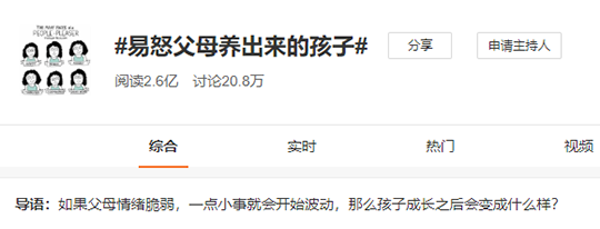 易怒父母养出来的孩子，是什么样的